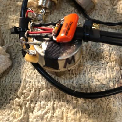 LOADED & CUSTOM” GRETSCH HOT RODDED / RAT ROD 5410t Matte Black … “MINT” … Korean made w/ Quality USA UPGRADES !!! / tvjones Brian Setzer Pups & tvjones wire harness / Tru-Arc Bridge / Quality Grover Locking tuners & high quality Gretsch Case image 21