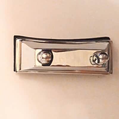UNMARKED HEAVY DUTY DIE CAST SNARE DRUM BUTT PLATE - CHROME - FREE SHIP TO C-USA! image 2