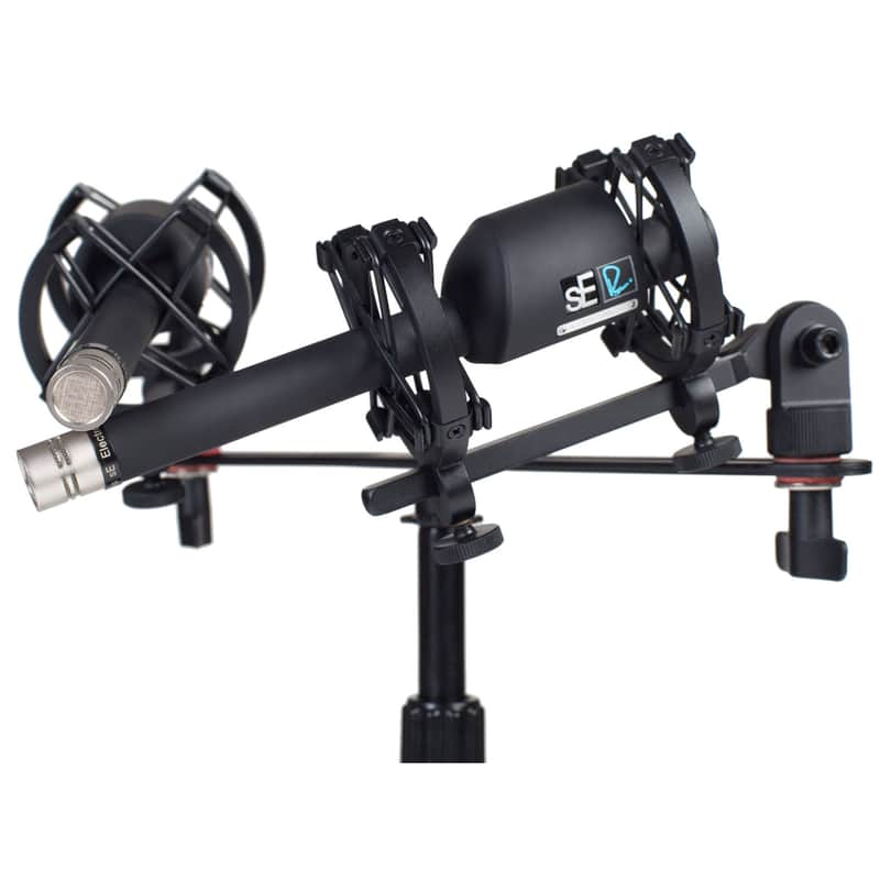 sE Electronics Matched Pair of R17 with Shockmounts B57 and custom case image 1