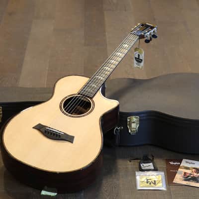 Minty Unplayed! 2021 Taylor 912ce 12-Fret Slotted Armrest Acoustic Guitar Natural + OHSC