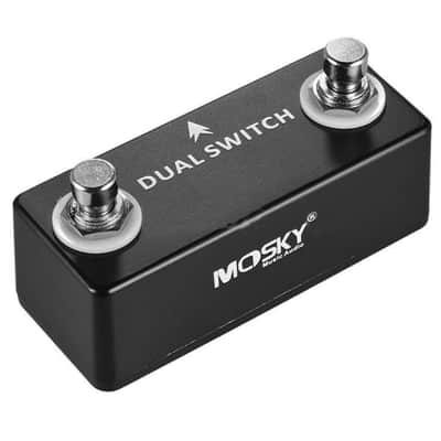 Mosky Audio DUAL SWITCH Momentary Footswitch Foot Switch Pedal Full Metal Shell image 3