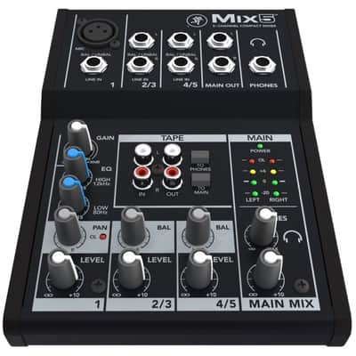 Mackie Mix5 5-Channel Compact Mixer image 1