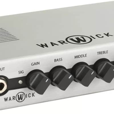 Warwick Gnome i Pro V2 Bass Amplifier Head, 300W, Silver image 2