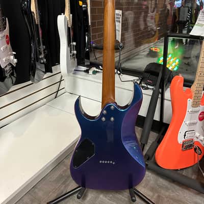 Ibanez GRG121SP-BMC Gio (Blue Metal Chameleon) image 4