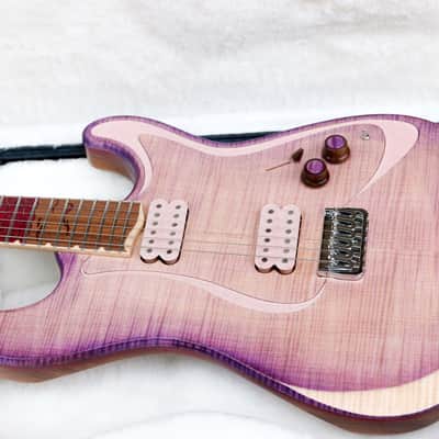 GB Liuteria Custom Boutique Petra 6 string sea sun and clouds edition image 3