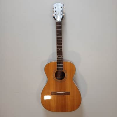 Vintage 1969 Harmony Sovereign H1203 w/ Hard Shell Case image 3