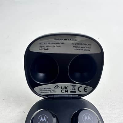 Motorola Motorola Moto Buds Charge True Wireless Earbuds, Bluetooth 5.0, Black image 10