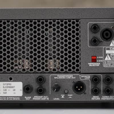 Ampeg SVT2-Pro Vacuum Tube 300w Rackmount Bass Amp #59000 image 10