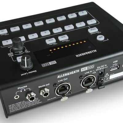 Allen & Heath ME-500 16-Channel Plug And Play Mixer 16 Mono / 16 stereo Inputs image 10