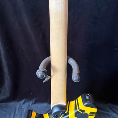 EVH Wolfgang Special Striped with Ebony Fretboard 2024 - Present - Satin Black/Yellow Stripes image 7