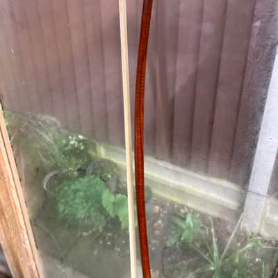 Double Bass French Bow - Rarer Flamed Pernambuco - Otto Spengler - Gawwjuss image 4