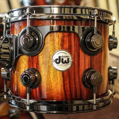 DW Collector's Vertical Candy Stripe Padouk - 22,10,12,16,6.5x14 - SO#1152133 image 4