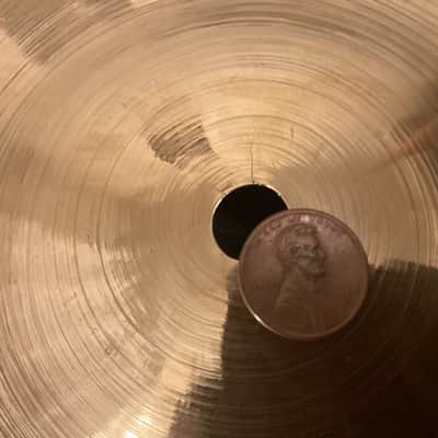 15” Istanbul K Zildjian crash cymbal - Old Stamp - 944 grams - made in the 1950s image 5