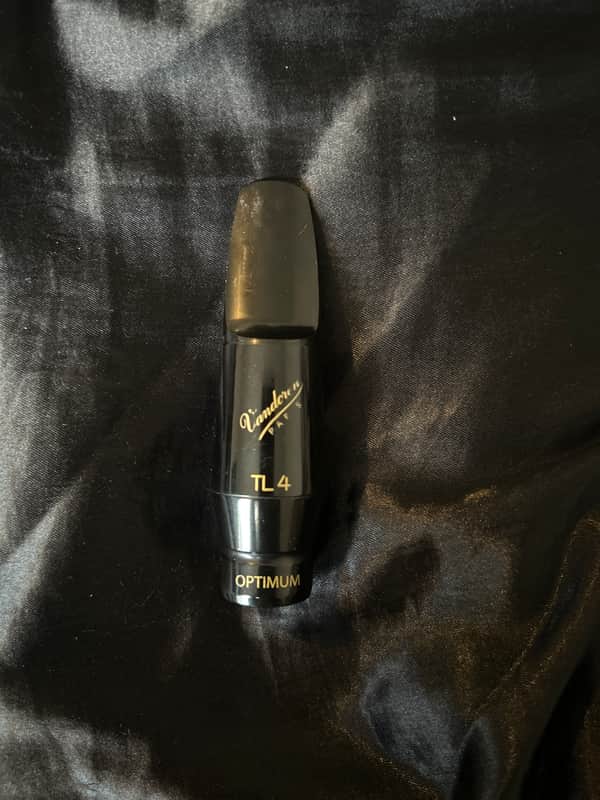 Vandoren SM722 TL4 Optimum Tenor Saxophone Mouthpiece 2010s - Black image 1