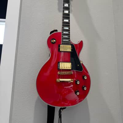 2023 Gibson Custom M2M Les Paul Custom Ferrari Red Bild 12