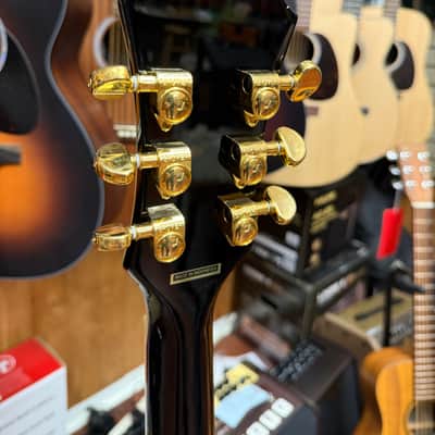 Epiphone J-200 EC Studio Acoustic Electric Guitar- 2025- Ebony- New! image 16