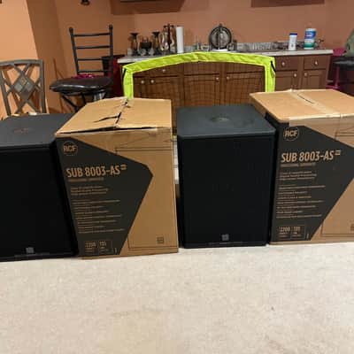 RCF SUB 8003-AS MK3 2,200W 18-inch Powered Subwoofer 2025 image 3