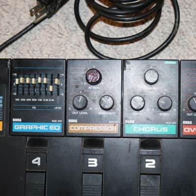 Vintage Korg PME40X Effects Unit Pedal Board image 3