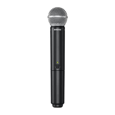 Shure BLX288/SM58 J11 Frequency Band Wireless Dual Microphone System (Silver) image 2