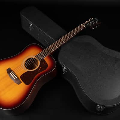 2021 Guild USA D-40 Traditional - Antique Burst Nitro | USA All Solid Dreadnought Acoustic Guitar Adirondack Red Spruce Bracing African Mahogany Back & Sides | CoA OHSC image 23