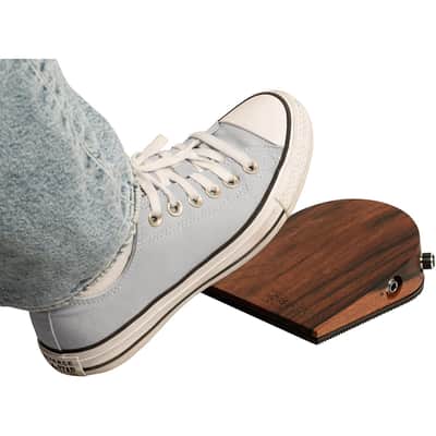 Ortega Digital Singer-Songwriter Percussion Stomp Box with 5 Samples, AAA Striped Ebony (HKPROX-SE) image 5