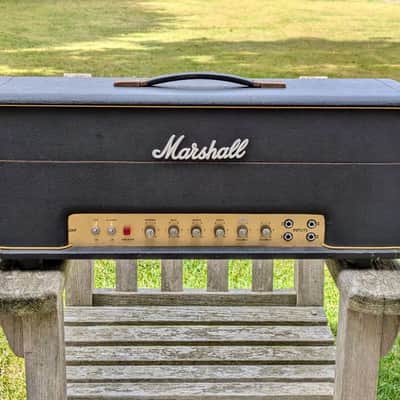 'REDUCED' 1974 Marshall JMP 50 Valve / Tube Guitar Amplifier + 4x12 Speaker Cab Celestions image 13