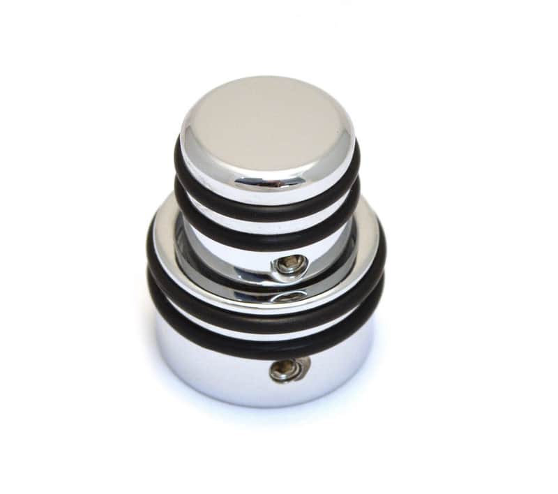 80610C Hipshot O-Ring Polished Chrome Stack Concentric Guitar/Bass Knob 6mm/8mm image 1