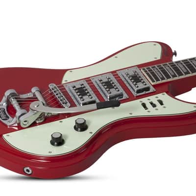 Schecter Ultra III Electric Guitar - Vintage Red image 2