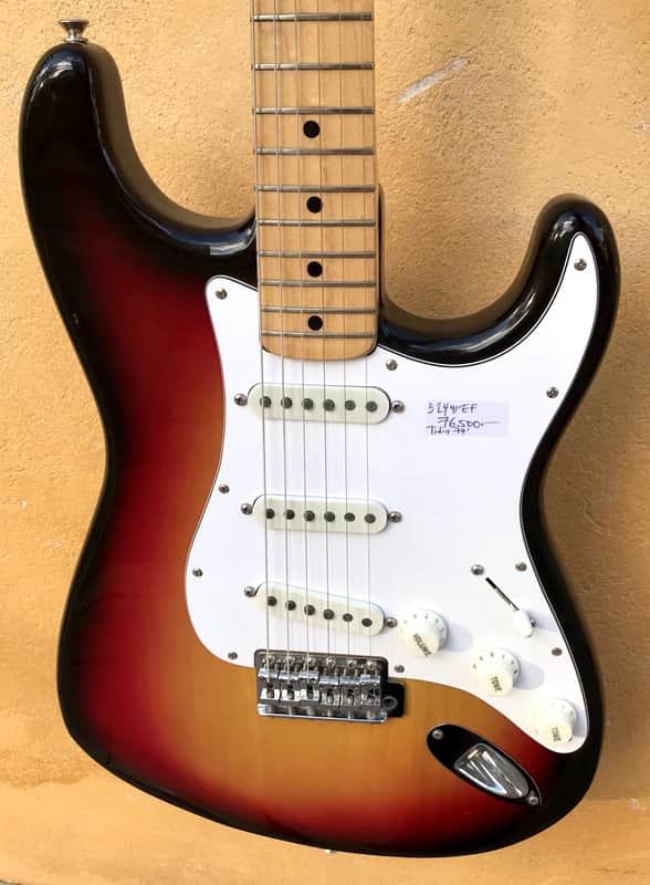 Fender Stratocaster 1974 / Sunburst - Excellent