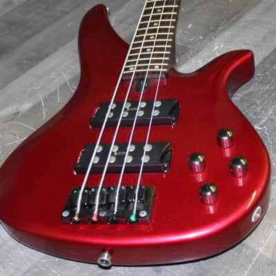 Yamaha RBX-374 2000 Cherry Red Bass With Hard Case Four String! image 7