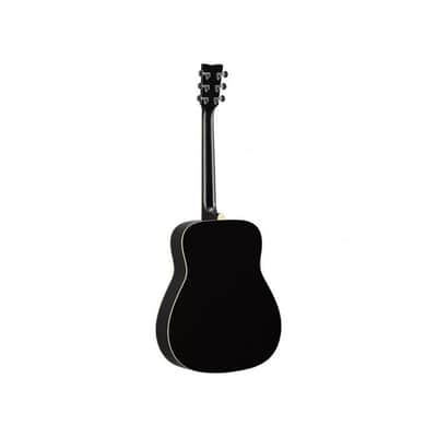 Yamaha FG-TA TransAcoustic Dreadnought 2010s - Black image 2