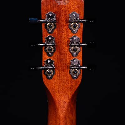 Gretsch G9201 Honey Dipper Round-Neck, Brass Body Biscuit Cone Resonator Guitar, Shed Roof Finish image 10