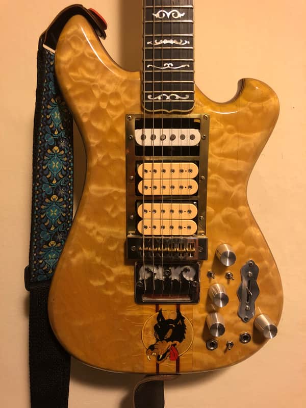 Scarlet Fire Wolf Jerry Garcia Irwin Tribute image 1