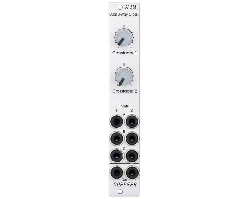 Doepfer A-138f Dual 3-Way Crossfader image 1