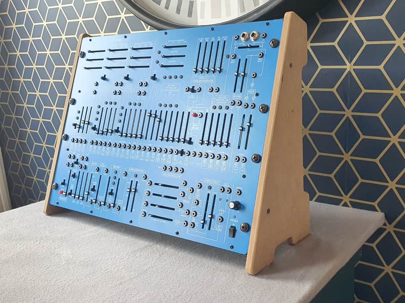 Behringer 2600 Blue Marvin, Gray Meanie - MDF Dual Angle 8U Stand image 1