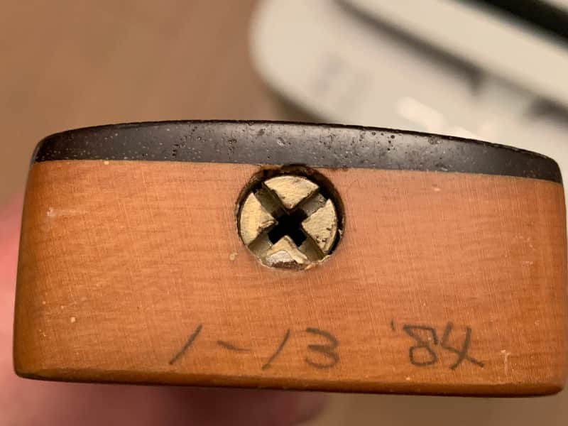 Fender Japan JV SERIES Stratocaster Neck 1-13-84 Rosewood Tuners