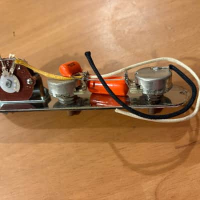 Real Life Relics Aged Nickel Telecaster® Control Plate with Knobs (Pre-Wired Harness)    [BA7] image 3