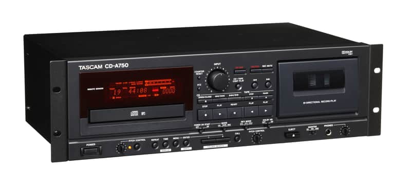 Tascam - CD-A750 - Rackmount CD Player/Cassette Recorder image 1
