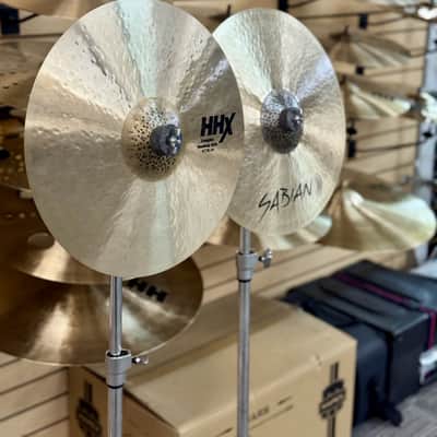 SABIAN 11502XCN 15" HHX COMPLEX MEDIUM HATS 1138g / 1480g - FLOOR MODEL image 2