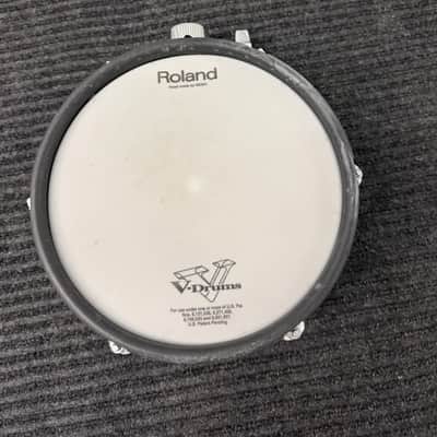 Roland PD-108-BC V-Pad 10" Dual Trigger Mesh Drum Pad 2010s - Black Chrome image 1