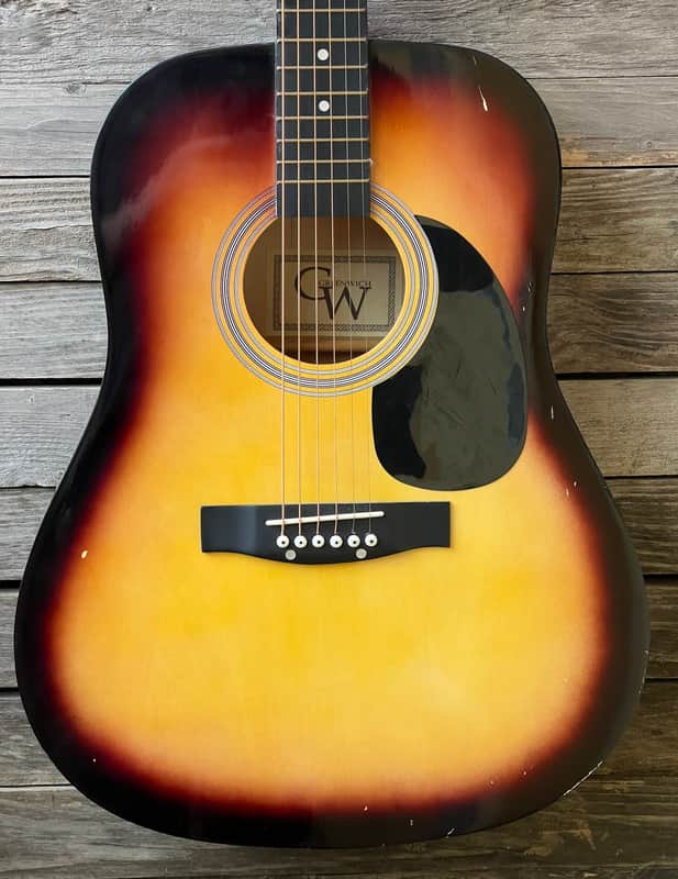 Chitarra Acustica GW Greenwich Acoustic Guitar usata image 1