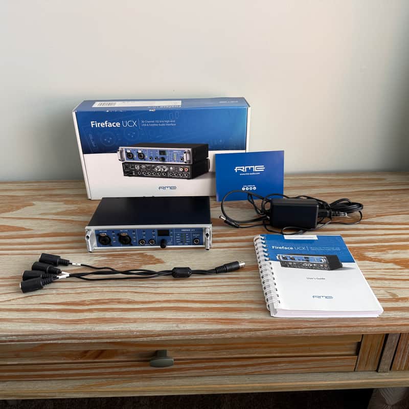 RME Fireface UCX Firewire / USB Audio Interface | Reverb