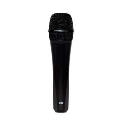 Telefunken M80 BLACK - Supercardioid Dynamic Handheld Microphone image 2