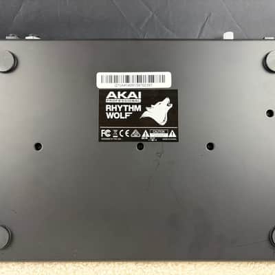 Akai Rhythm Wolf Analog Drum Machine and Bass Synthesizer 2014 - Present - Black image 3