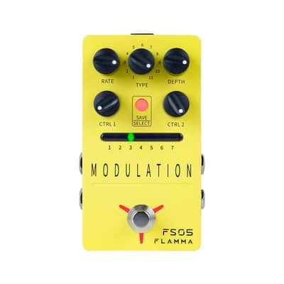 FLAMMA FS05 Modulation Pedal Stereo Digital Guitar Pedal with 11 Modulation Ring/Rotary/Liquid,price include the import duty to US buyer image 7