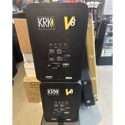 KRK V8 Series 4 Powered Studio Monitor Speaker Pair (Pre-Owned) image 2