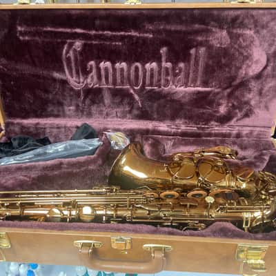 Cannonball AVR-L Pro Eb Alto Saxophone - Vintage Dark Lacquer image 2
