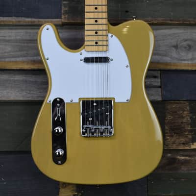 SX Vintage Series VET50 Tele Style Electric Guitar Butterscotch Blonde image 2