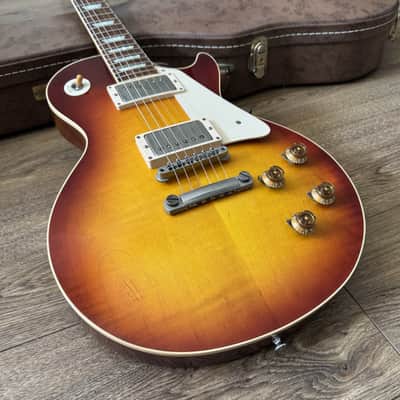 2013 Gibson Custom Shop Historic '58 Les Paul Standard Reissue Ice Tea VOS R8 image 5