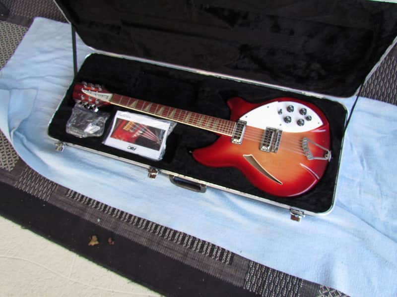 1999 Rickenbacker 360/12 FG Super Clean Fireglo Rickenbacker 360/12 With Original Hardshell Case image 1